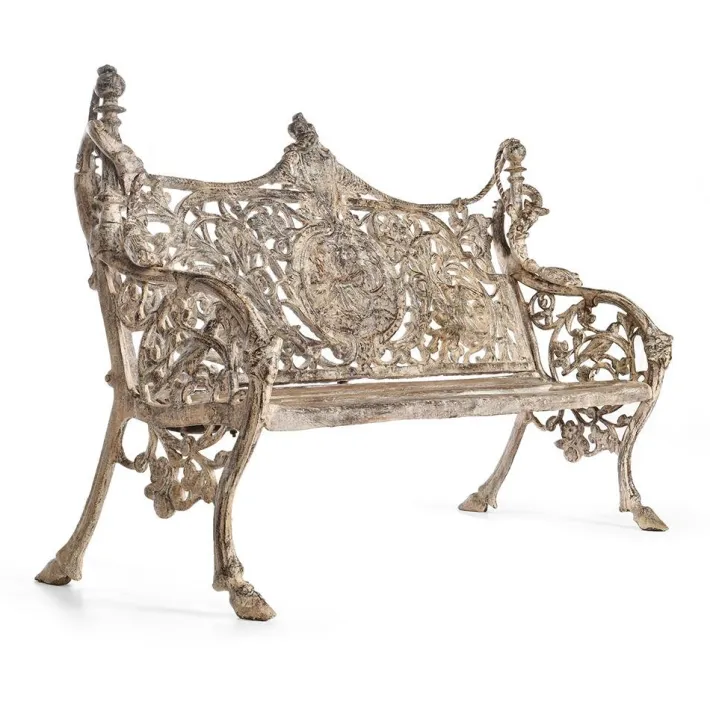Pamono Cast Iron Bench New