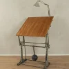 Pamono Cast Iron Drawing Table, 1950s Online