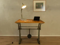 Pamono Cast Iron Drawing Table, 1950s Online