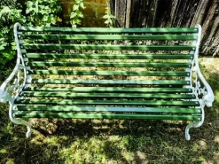 Pamono Cast Iron Garden Bench, 1920s Online