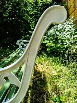 Pamono Cast Iron Garden Bench, 1920s Online