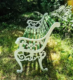 Pamono Cast Iron Garden Bench, 1920s Online