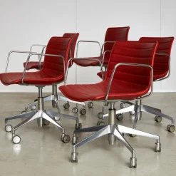 Pamono Catifa 53 Chair in Red Discount