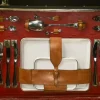 Pamono Ceramic Picnic Trunk, 1890s, Set of 39 Discount