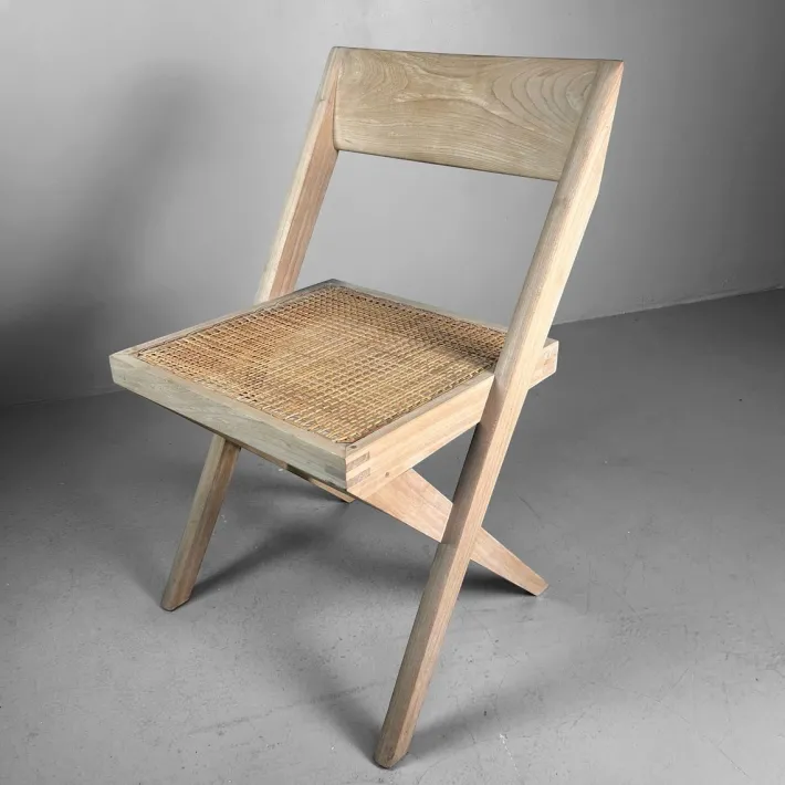Pamono Chair in the style of Chandigarh, 1950s Clearance