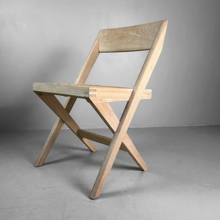 Pamono Chair in the style of Chandigarh, 1950s Clearance