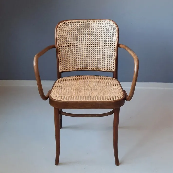 Pamono Chair No. 811 or Prague Chair by Josef Hoffmann for Ton, 1950s-1960s Clearance