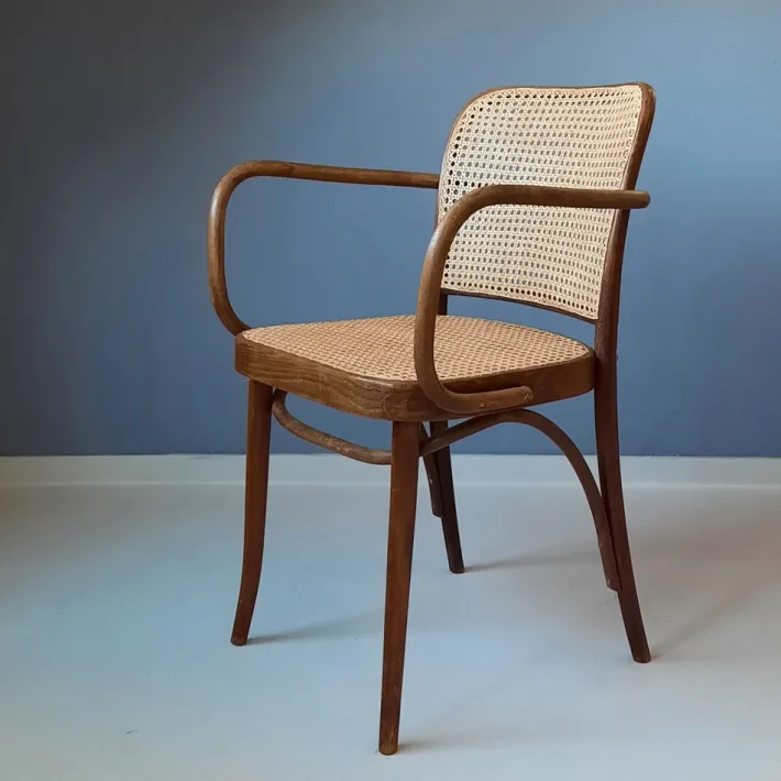 Pamono Chair No. 811 or Prague Chair by Josef Hoffmann for Ton, 1950s-1960s Clearance