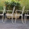 Pamono Chairs Garden Lio Carminati / Bridges to Home & Garden, Italy, in 1950, Set of 4 From Casa E Giardino Best