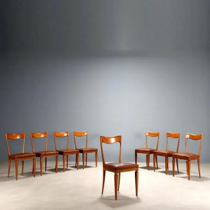 Pamono Chairs, 1950s-1960s, Set of 8 Discount