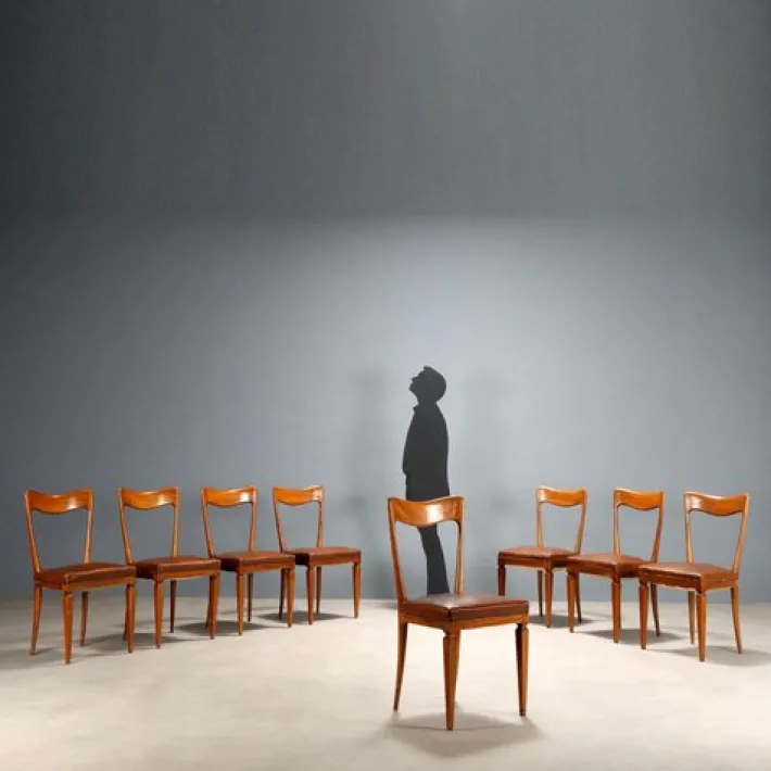 Pamono Chairs, 1950s-1960s, Set of 8 Discount