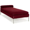 Pamono Charles Fabric Lounger in Red from B&b Italia / C&b Italia Outlet