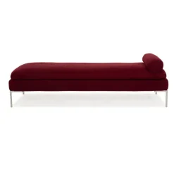 Pamono Charles Fabric Lounger in Red from B&b Italia / C&b Italia Outlet