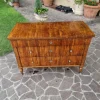 Pamono Charles X Faenza Walnut Chest of Drawers, 1810 New