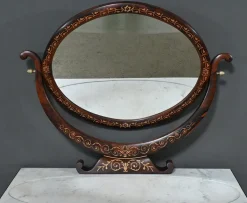 Pamono Charles X Marquetry Dressing Table, Early 19th Century Hot
