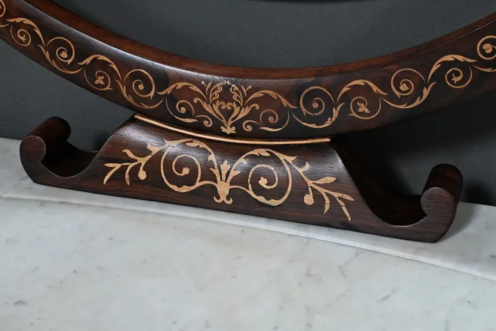 Pamono Charles X Marquetry Dressing Table, Early 19th Century Hot