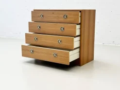 Pamono Chest of Drawers in Pine Veneer from AB Svenska Möbelfabriken, Sweden, 1970s