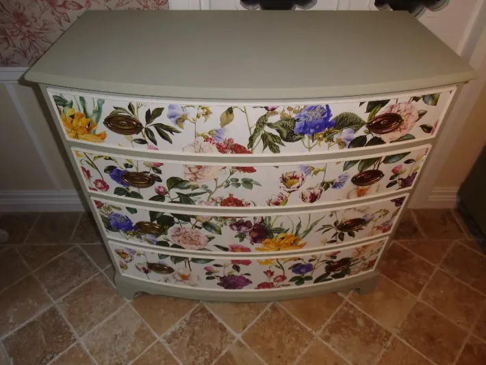 Pamono Chest of Drawers in Shabby Chic Style, 1980s Hot