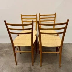 Pamono Chiavari Chairs Mod. Gobbetta, Set of 4 New