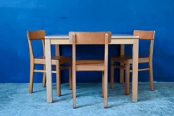 Pamono Childrens Activity Table and Chairs, Set of 4 New