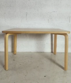 Pamono Children's Chairs and Table attributed to Alvar Aalto for Artek, 1970s, Set of 7 Online