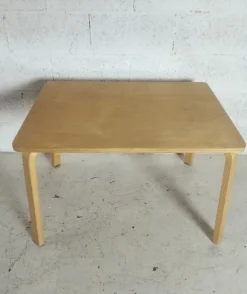 Pamono Children's Chairs and Table attributed to Alvar Aalto for Artek, 1970s, Set of 7 Online