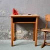 Pamono Childrens Desk & School Chair, 1950s, Set of 2 New