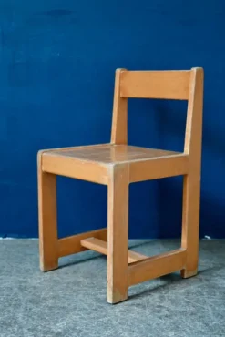 Pamono Children's Table and Chairs, 1960s, Set of 4 New