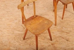 Pamono Childrens Table and Chairs by Jacob Müller for Wohnhilfe, Set of 3 Discount