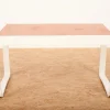 Pamono Child's Desk with White Molded Wood Legs and Wood & Red Linoleum Top, 1950s or 1960s Outlet