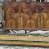 Pamono Chippendale Bed with Walnut Veneered Sides Online