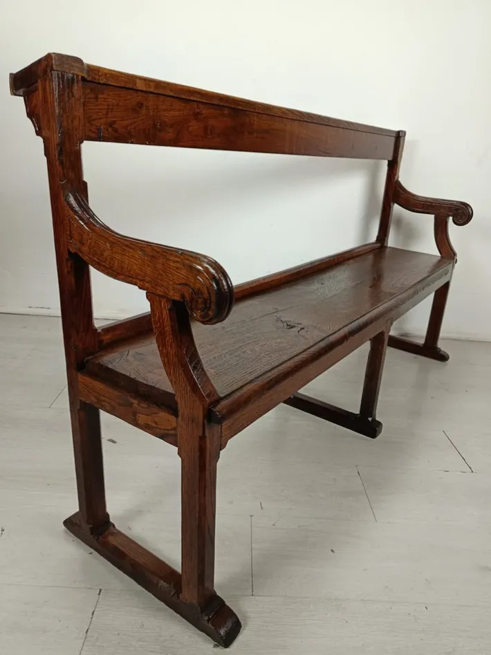 Pamono Church Benches in Oak New