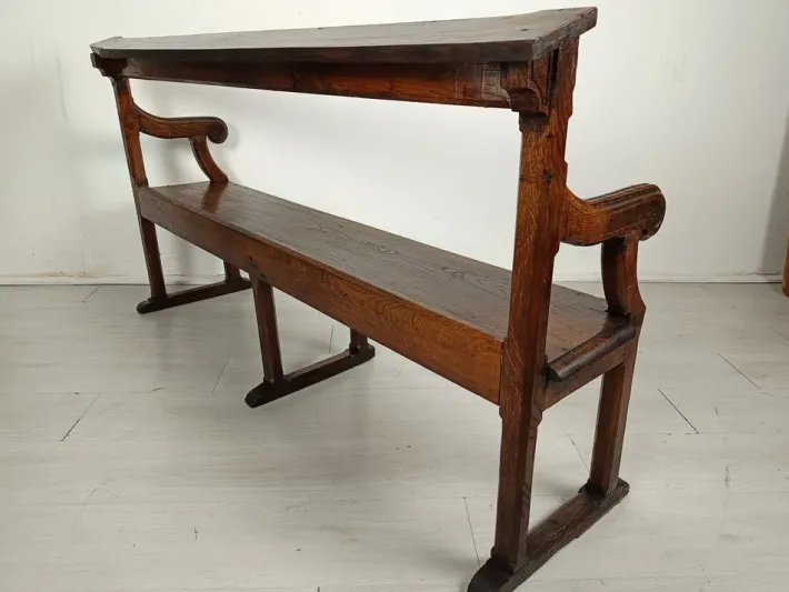 Pamono Church Benches in Oak New