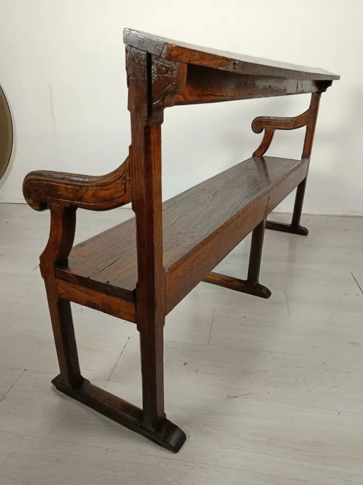 Pamono Church Benches in Oak New