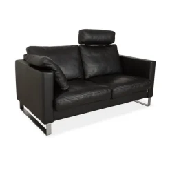 Pamono CL 500 Leather Two-Seater Sofa from Erpo Outlet