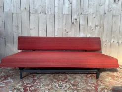 Pamono Cl 106 Sofa Bench by André Simard for Airborne, 1960s Clearance