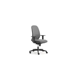 Pamono Click Task Office Chair in Mesh and Upholstery by Quinti Sedute