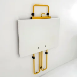 Pamono Clino Tubular Folding Wall Table by Mario Mazzer for Magis, 1980s Hot