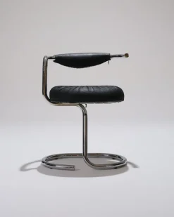Pamono Cobra Chairs by Giotto Stoppino, 1970s, Set of 2 Outlet