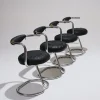 Pamono Cobra Chairs by Giotto Stoppino, 1970s, Set of 4 Hot