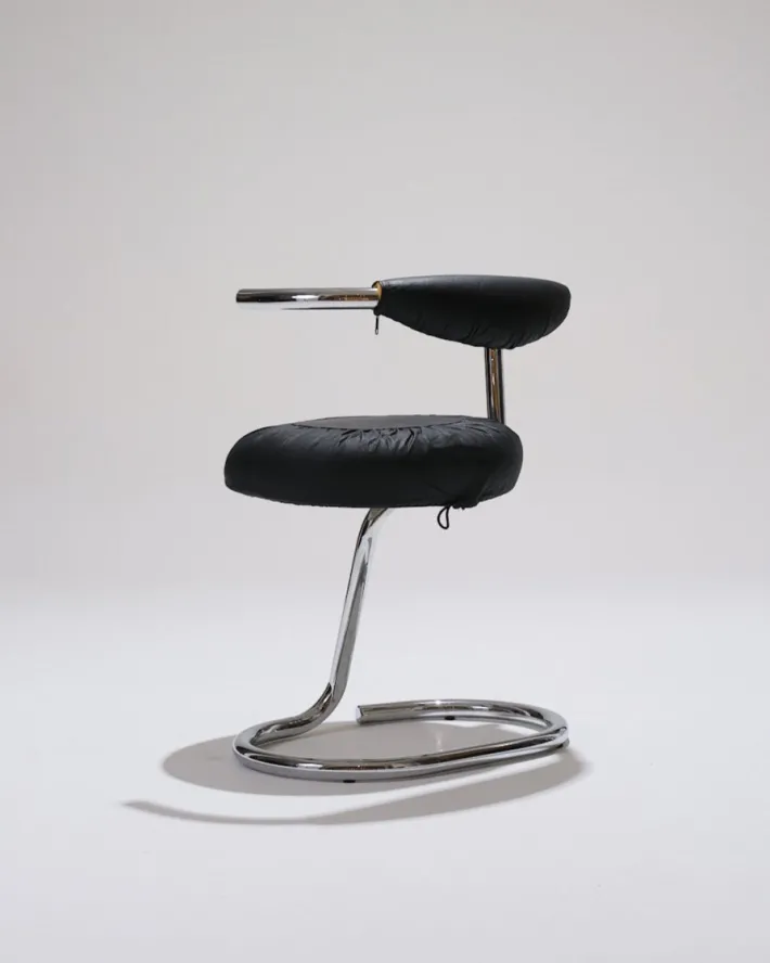 Pamono Cobra Chairs by Giotto Stoppino, 1970s, Set of 4 Hot