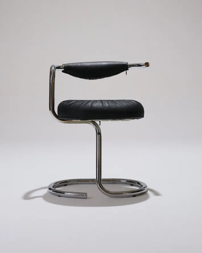 Pamono Cobra Chairs by Giotto Stoppino, 1970s, Set of 4 Hot
