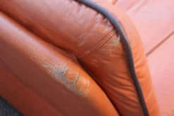 Pamono Cognac Leather Gabbiano Sofa & 2 Chairs from Lev&Lev, 1980s, Set of 3 Clearance