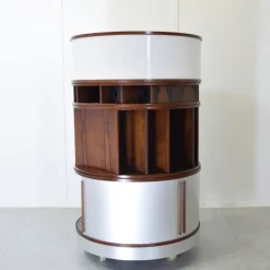 Pamono Combi Center Series Storage Unit with Wooden Frame by Joe Colombo, 1960s Clearance