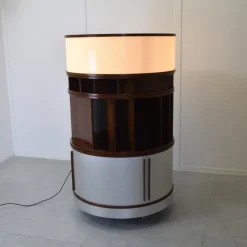 Pamono Combi Center Series Storage Unit with Wooden Frame by Joe Colombo, 1960s Clearance