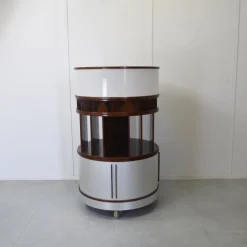 Pamono Combi Center Series Storage Unit with Wooden Frame by Joe Colombo, 1960s Clearance