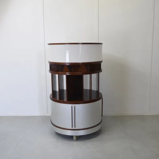 Pamono Combi Center Series Storage Unit with Wooden Frame by Joe Colombo, 1960s Clearance