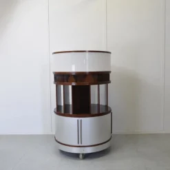 Pamono Combi Center Series Storage Unit with Wooden Frame by Joe Colombo, 1960s Clearance