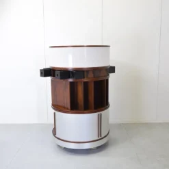 Pamono Combi Center Series Storage Unit with Wooden Frame by Joe Colombo, 1960s Clearance