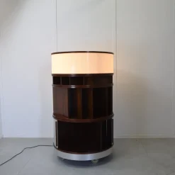Pamono Combi Center Series Storage Unit with Wooden Frame by Joe Colombo, 1960s Clearance